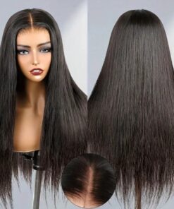 5"X5" Lace Closure Wig, 34 Inches, Instant Wear, Brazilian Remy Hair,