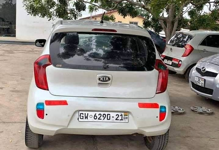 2019 Kia Morning White color